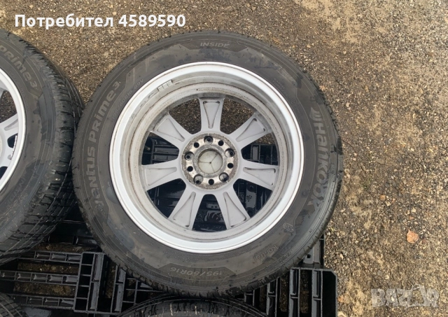 4бр.Алуминиеви джанти 16цола 5x112 ET39 + ГУМИ 195/60/16 за Mercedes C-Class,A,B,CLA, снимка 12 - Гуми и джанти - 51804051