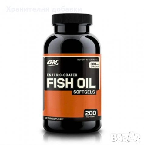 Enteric - Coated Fish Oil - 200 Softgels , снимка 1