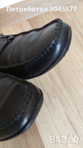 Обувки мъжки 41 р., естествена кожа, снимка 2 - Мокасини - 36398235