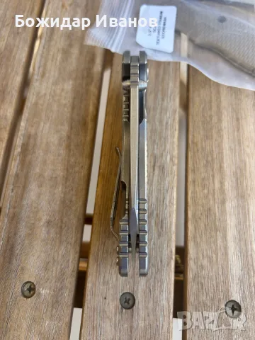 Продавам нож Rick Hinderer MX-18 Wharncliffe , снимка 3 - Ножове - 55836244