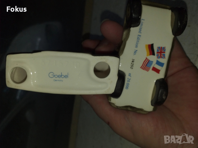 Hummel Goebel - фигура статуетка порцелан US ARMY, снимка 4 - Антикварни и старинни предмети - 53370328