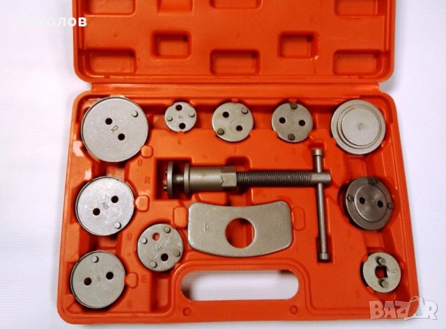 Ключове комплект за прибиране на спирачно бутало 12 части в куфарче