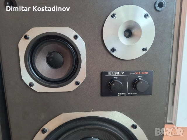 otto/fisher ste 1070 тонколони,speakers, снимка 7 - Тонколони - 51703398
