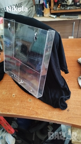 Плексигласови кутии- поставки стенни за брошури - флаери 23,5/25/3,5см, снимка 2 - Друго - 51830187