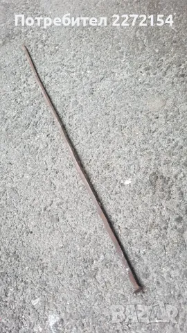 Шомпул за кремъчен капсулен пищов пистолет , снимка 2 - Антикварни и старинни предмети - 48215814