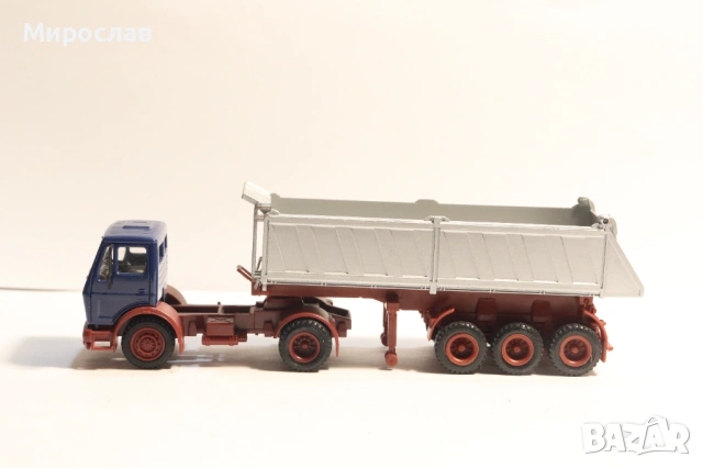 HERPA H0 1/87 MERCEDES САМОСВАЛ ГОНДОЛА КАМИОН МОДЕЛ