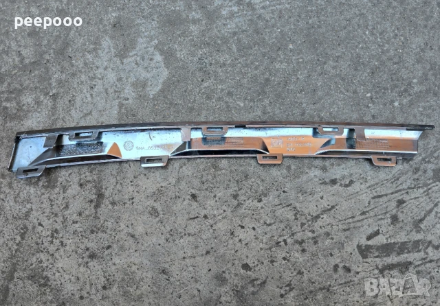 Лайсна хром за радиаторна решетка на Фолксваген Тигуан(2016-2020)- 5NA853768, снимка 3 - Аксесоари и консумативи - 50997667