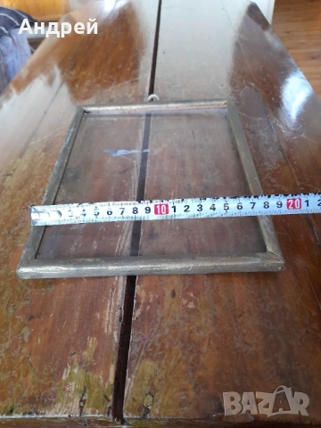 Стара рамка за снимка,картина #21, снимка 3 - Други ценни предмети - 53168536