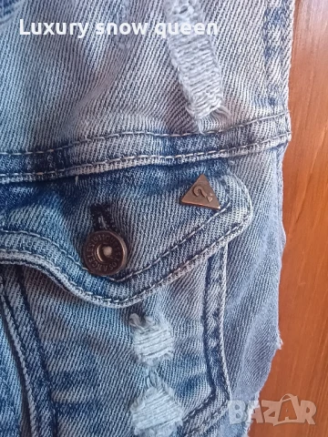 дънков елек guess , снимка 5 - Елеци - 50493494