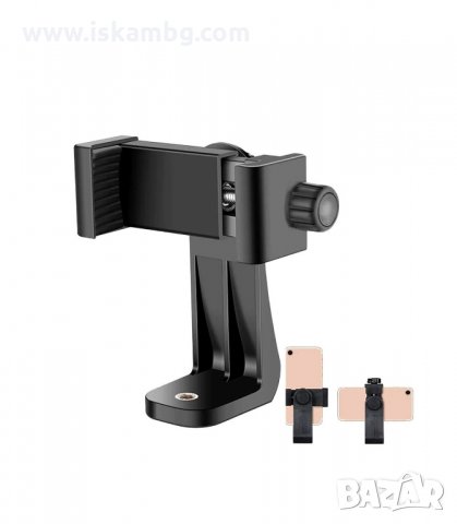 ВЪРТЯЩА НА 360° СТОЙКА ЗА ТЕЛЕФОН ЗА ТРИПОД - КОД  3199, снимка 3 - Селфи стикове, аксесоари - 33887363