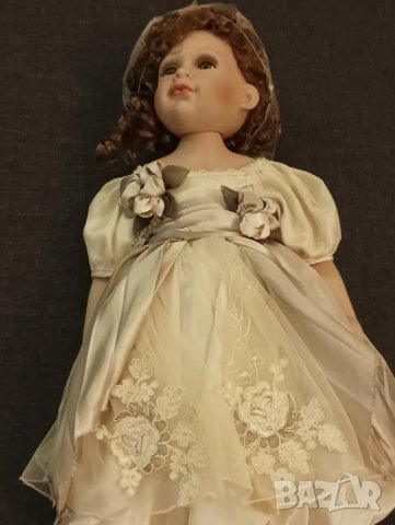 Ръчно изработена керамична,кукловодна кукла 60 см. , снимка 8 - Кукли - 47547470