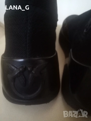 pinko дамски боти тип чорап , снимка 8 - Маратонки - 53666336