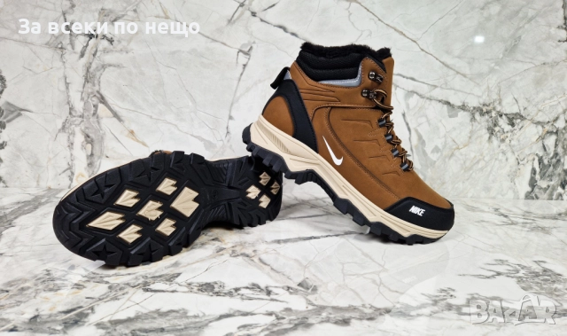 Nike Мъжки Зимни Кубинки С Топла Дебела Вата Найк - Налични Различни Цветове Код P1705, снимка 10 - Мъжки боти - 52969882