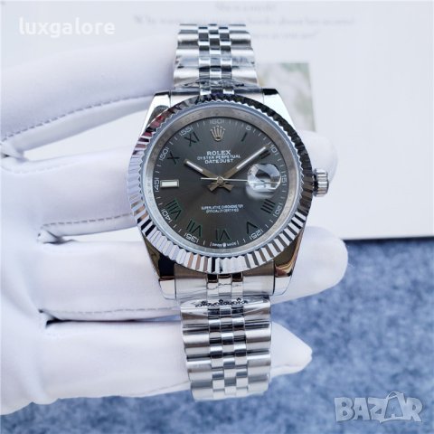 Мъжки часовник Rolex Datejust Wimbledon с автоматичен механизъм, снимка 1 - Мъжки - 42026329