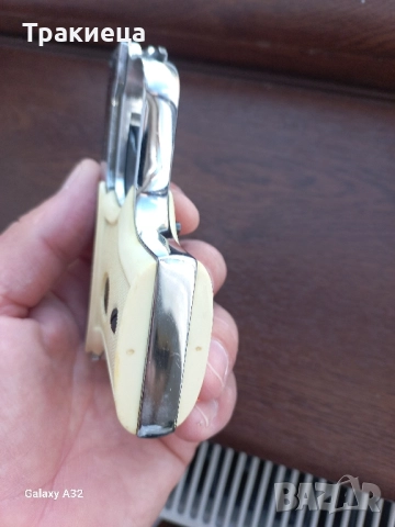 НЕМСКИ СИГНАЛЕН ПИСТОЛЕТ ПИЩОВ, снимка 4 - Антикварни и старинни предмети - 51460982