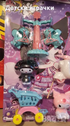 Комплект Фигурки Куроми Kuromi с аксесоари комплект , снимка 4 - Фигурки - 48636757