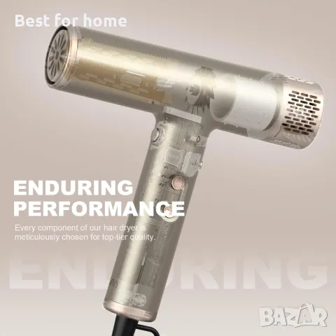 Високоскоростен иновативен сешоар YAPOY 110 000 оборота в минута, снимка 5 - Сешоари - 50158388