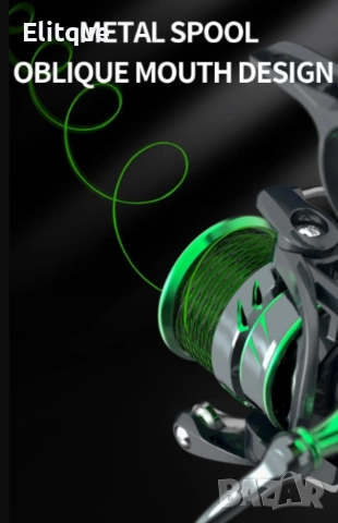 Макара за спининг с метална шпула и стоп лагер Osako, снимка 6 - Макари - 52862587