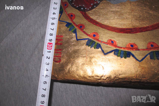 стара икона , снимка 6 - Икони - 36486389