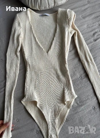 Рипсено боди ZARA, снимка 3 - Други - 53173869