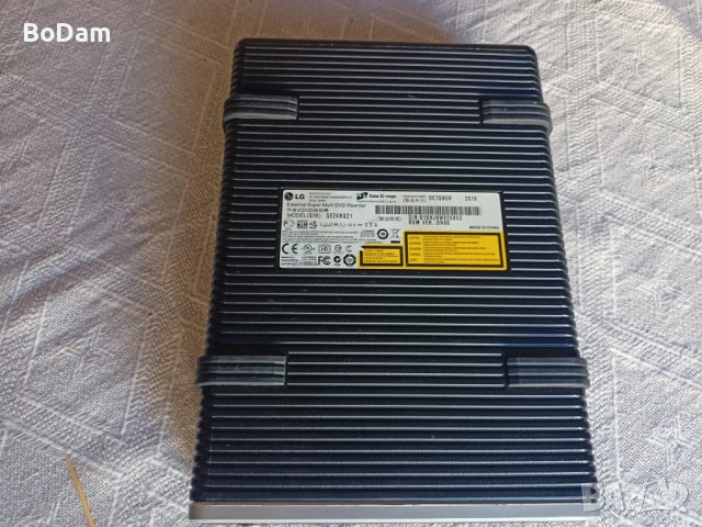 Външно записващо устройство  LG EXTERNAL DVD-RW, снимка 5 - Други - 41415555