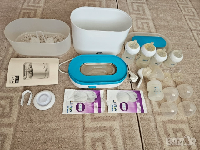 Комплект електрически стерилизатор Philips Avent 3в1, снимка 4 - Стерилизатори - 51755581