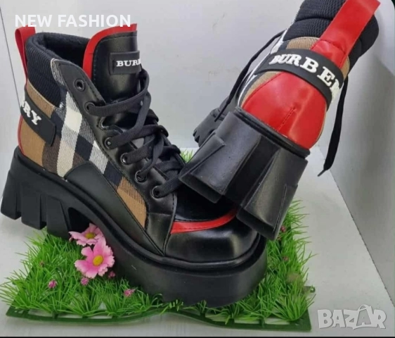 Дамски Боти ✨ BURBERRY , снимка 2 - Дамски боти - 52109223