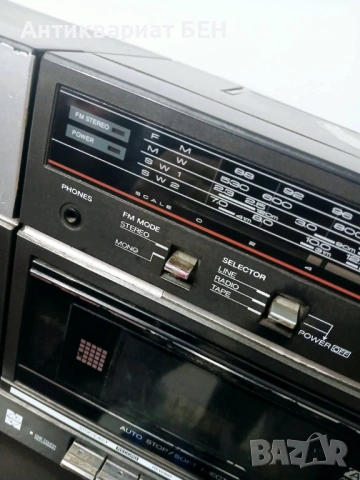 📻 Vintage Boombox – National RX-C37 – Japan – Graphic Equalizer 💯 , снимка 6 - Антикварни и старинни предмети - 53751030