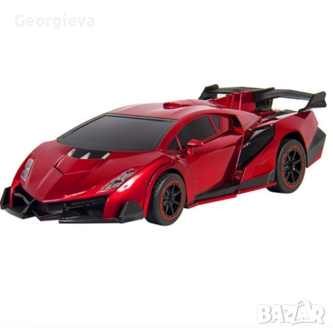 Играчка 2 в 1 робот трансформърс и кола с дистанционно управление, снимка 2 - Други - 52166674