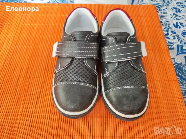 Детски обувки Ponki естествена кожа, номер 24 , снимка 2 - Детски маратонки - 47564949