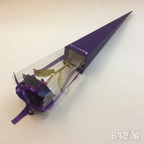 Преспапие Love и златна роза, снимка 5 - Други стоки за дома - 50382474