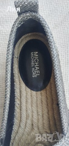 Метализирани Еспадрили Michael Michael Kors 37 номер, снимка 7 - Сандали - 41223112