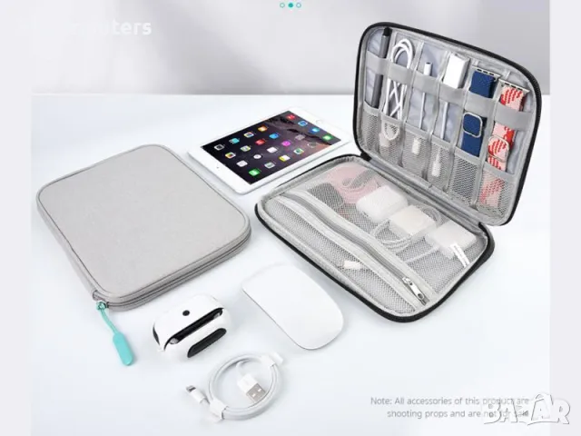 Coteci Accessories Bag 14009-GY / 235x170x30mm / Сив / Баркод : 2403604, снимка 4 - Калъфи, кейсове - 47703655