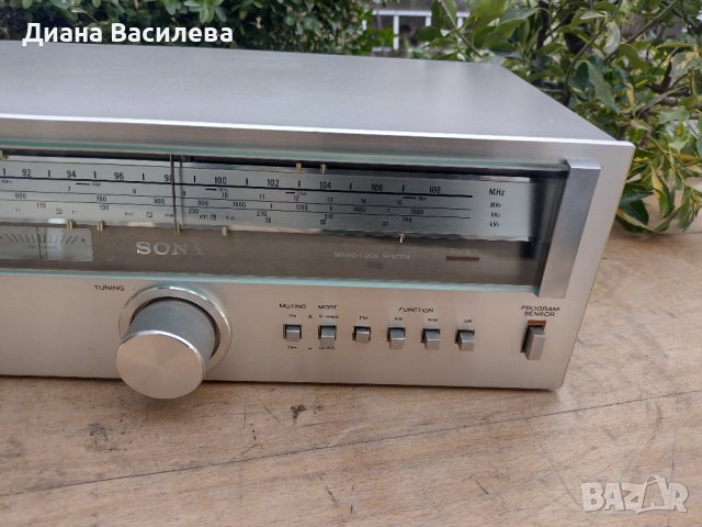 Sony ST-313L AM/FM Program Tuner, снимка 4 - Ресийвъри, усилватели, смесителни пултове - 44505805