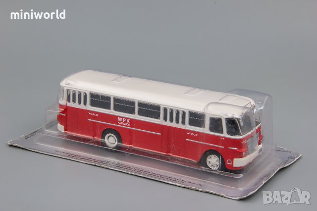 Ikarus 620 градски автобус 1959 - мащаб 1:72 на DeAgostini моделът е нов в блистер, снимка 4 - Колекции - 44260826