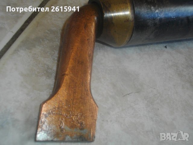 330 Вата Мощен Ел.Поялник Профи Старо Качество-RAPIDE-Масивен-Човка 9см Медна-Отличен, снимка 3 - Поялници и запояване - 41813298