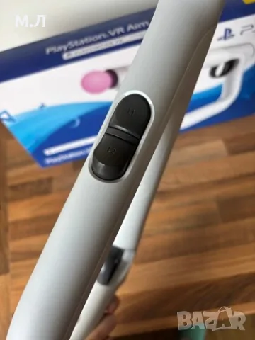PlayStation VR Aim Controller за PS4 / PS5 VR; Отлично състояние , снимка 4 - Аксесоари - 56049195