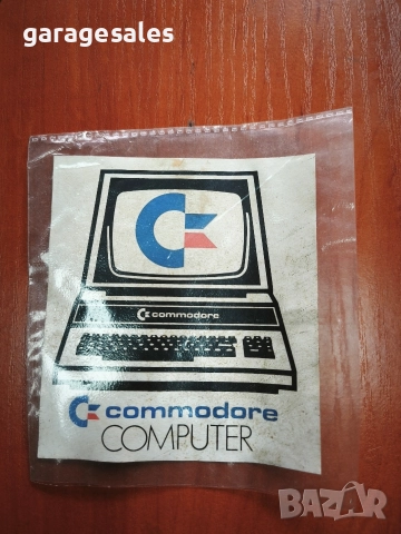 Винтидж стикер за колекция COMMODORE Computer