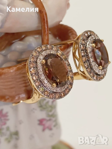 Руско злато , снимка 6 - Обеци - 53674376