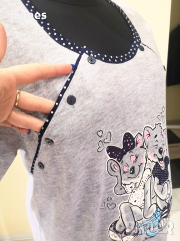 Нощници за бременни и кърмачки, снимка 3 - Дрехи за бременни - 42003013