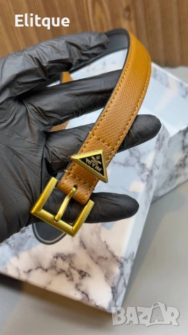 колани от естествена кожа в кутия prada, снимка 7 - Колани - 53010997