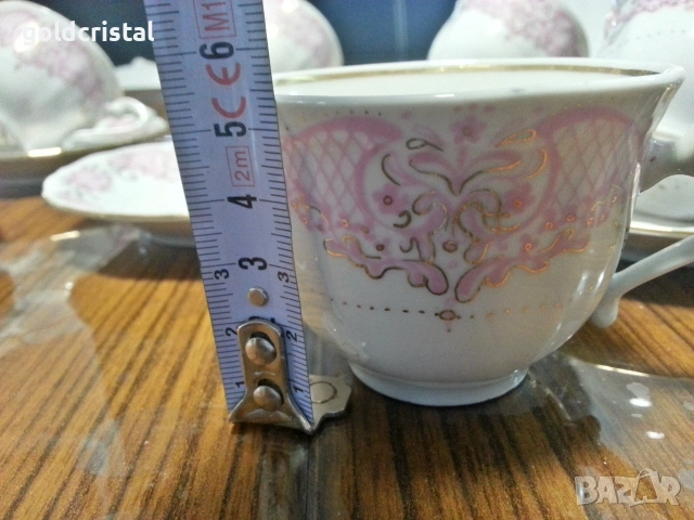 Стар български порцелан Изида чаши за кафе , снимка 4 - Антикварни и старинни предмети - 16145837