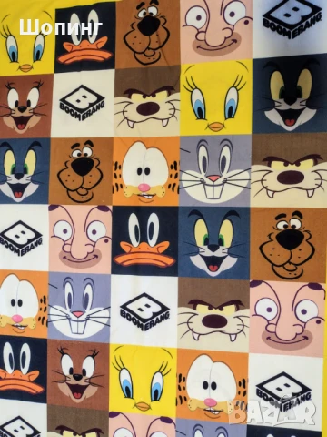 НОВО! Плажна кърпа cartoon network, boomerang, снимка 2 - Хавлиени кърпи - 50627408