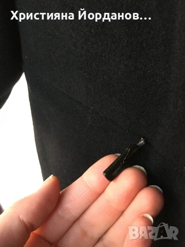 Зимно вълнено палтенце ХЛ/ХХЛ, снимка 4 - Палта, манта - 53156138