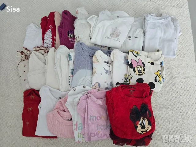 Дрехи за бебе момиче-62 размер , снимка 3 - Комплекти за бебе - 56358815