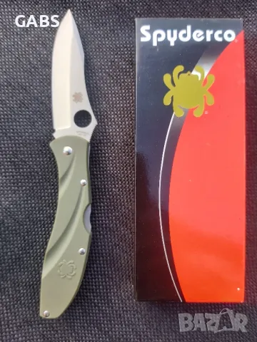 Сгъваем джобен нож Spyderco Centofante три цвята, снимка 8 - Ножове - 49242792