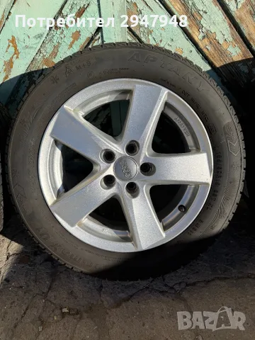 Лети джанти 15 5x100 със зимни гуми 185/60/15, снимка 4 - Гуми и джанти - 56201516