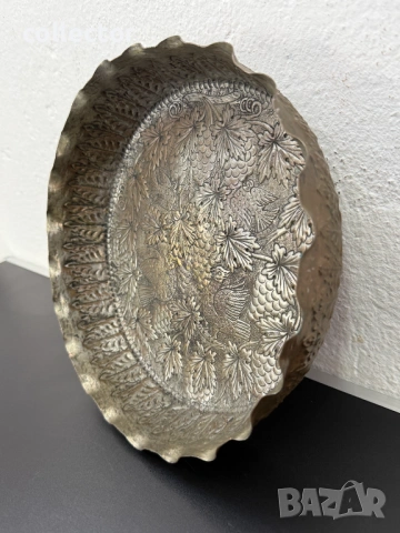 Ръчно кован / чукан османски съд. №7949, снимка 3 - Антикварни и старинни предмети - 53824835