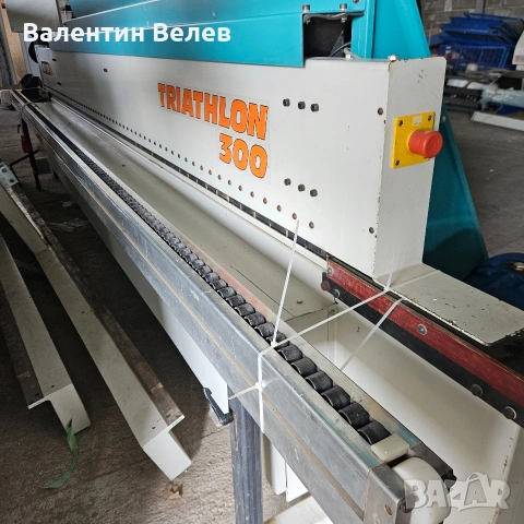 кантираща машина holz her triathlon 300,точно окрайчване ерови фрези корнер прави цикли и полири, снимка 15 - Други машини и части - 53519906