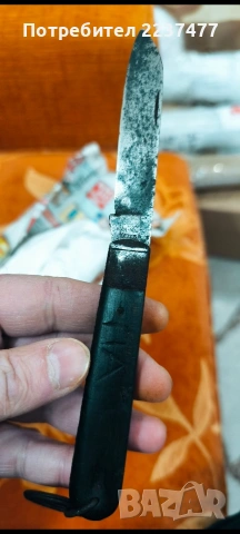 мнгоо старо ножче метев нова махла , снимка 2 - Антикварни и старинни предмети - 53814536